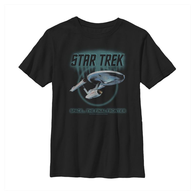 Boy's Star Trek: The Original Series Space the Final Frontier T-Shirt