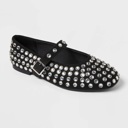 Kids' Toree Rhinestone Ballet Flats - art class™