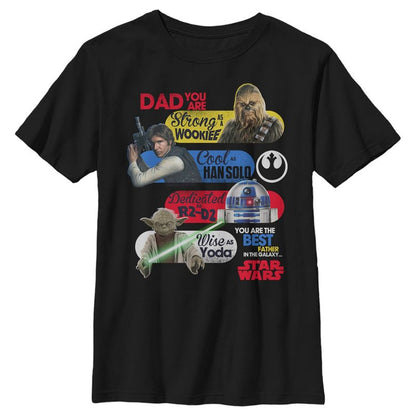 Boy's Star Wars: A New Hope Dad You Are the Best Father in the Galaxy T-Shirt