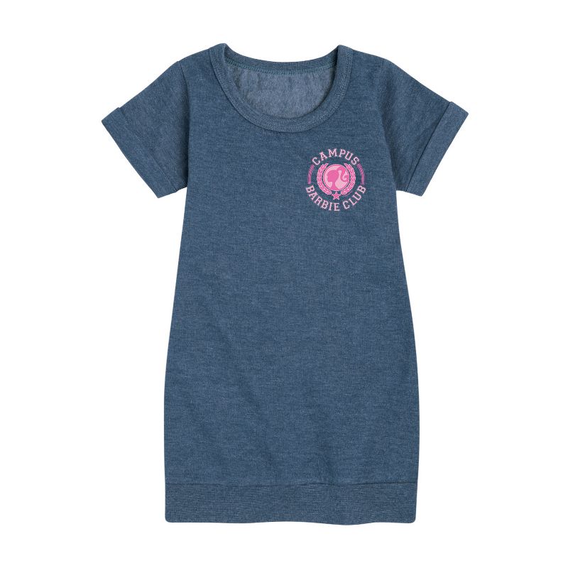 فستان باربي - كامبس كلوب - بناتي - بأكمام قصيرة من الصوف