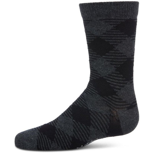 Memoi Boys' Argyle Crew Socks