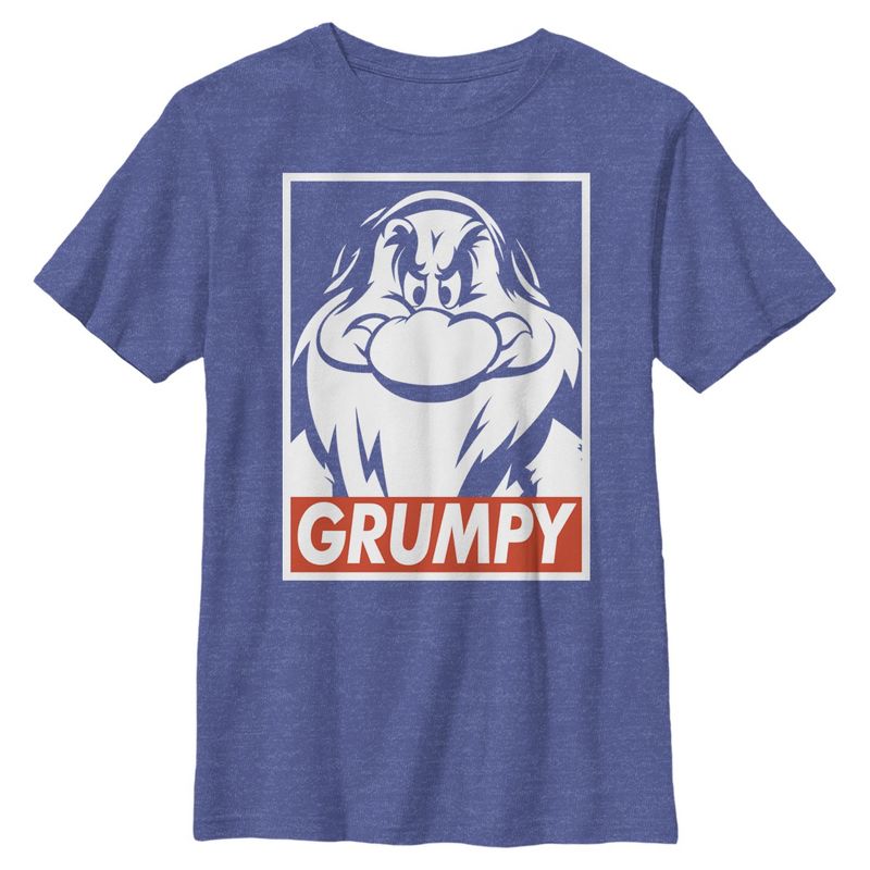 Boy's Snow White and the Seven Dwarves Grumps Box Logo T-Shirt