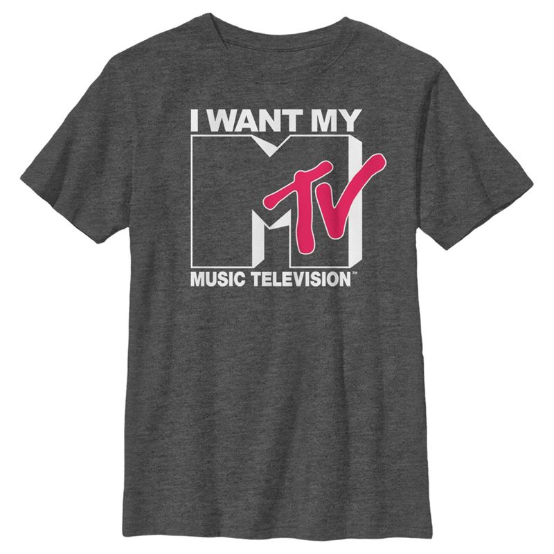 Boy's MTV I Want My Music Television T-Shirt