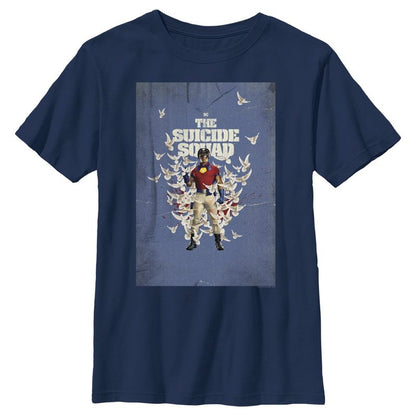 Boy's The Suicide Squad Peacemaker Poster T-Shirt