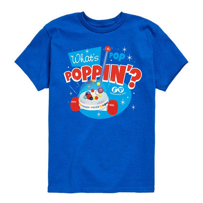 تي شيرت جرافيكي بأكمام قصيرة من فيشر برايس للأولاد - لعبة "ما هو بوبين"