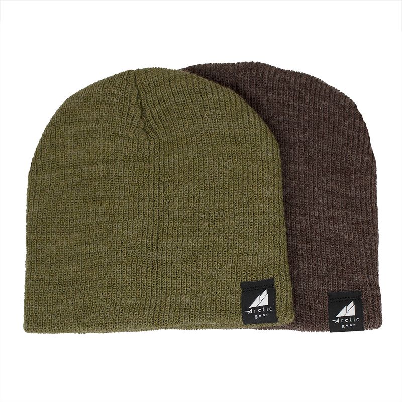 Arctic Gear Youth Acrylic Wool Beanie 2 pack