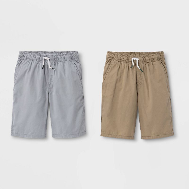 Boys' 2pk Pull-On Woven Shorts - Cat & Jack™