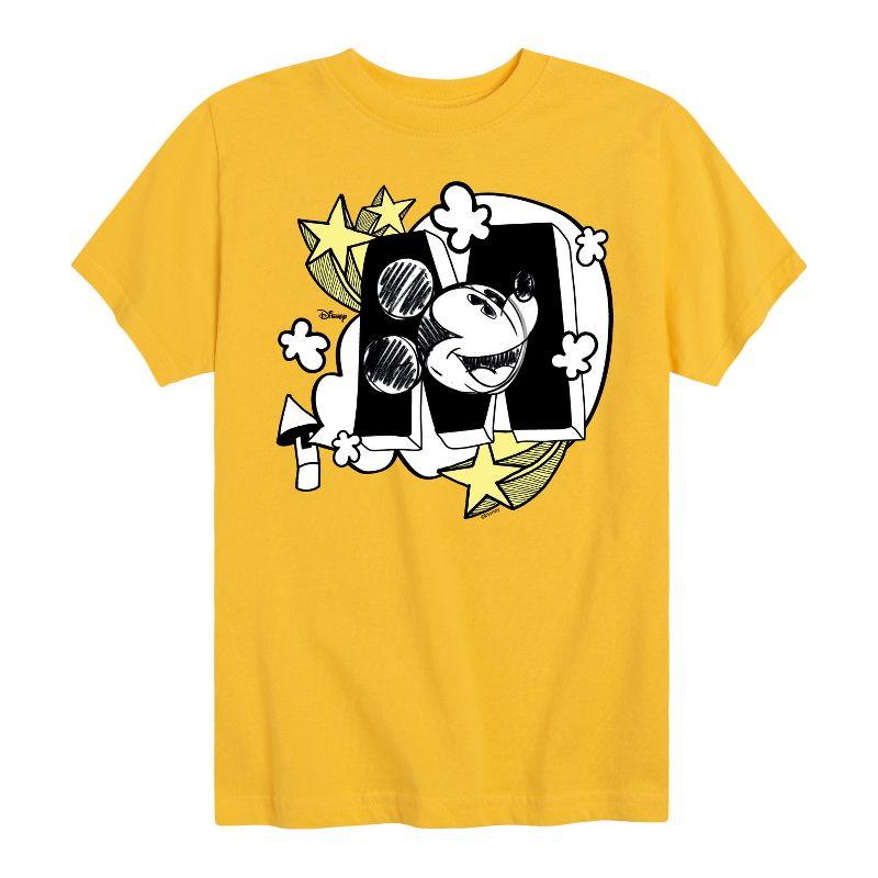 Boys' - Disney - Mickey Mouse in the Clouds Short Sleeve Graphic T-Shirt