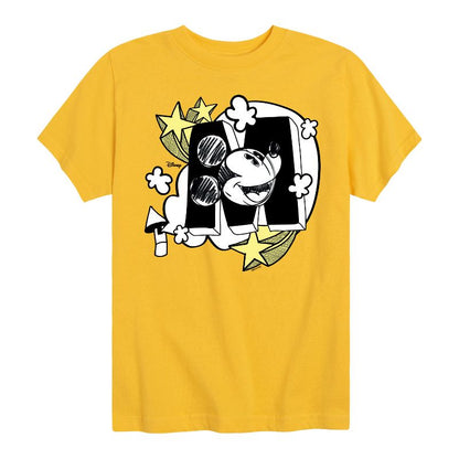 Boys' - Disney - Mickey Mouse in the Clouds Short Sleeve Graphic T-Shirt
