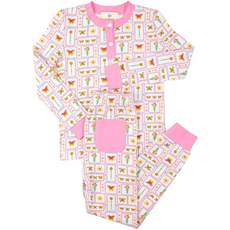 Mary Engelbreit Butterfly Garden Pajama Set, Girl, Pink