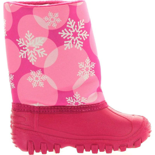 Girl Kid's Teddy Snowflake Boots - Tundra
