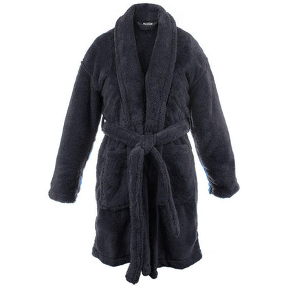 BC BARE COTTON Shawl Robe Microfiber Plush Fleece Bathrobe