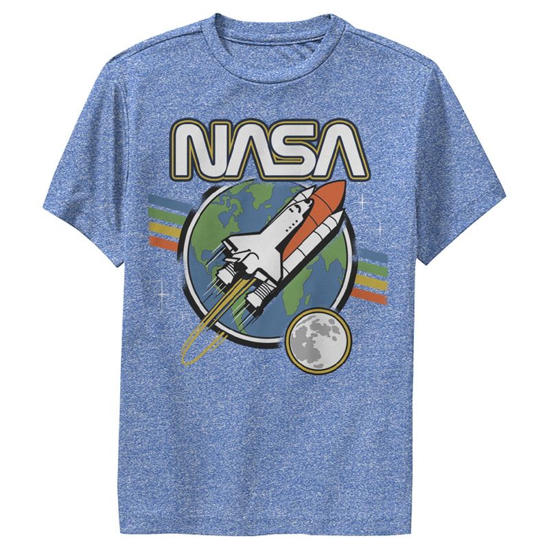 Boy's NASA Retro Rocket Launch Performance Tee
