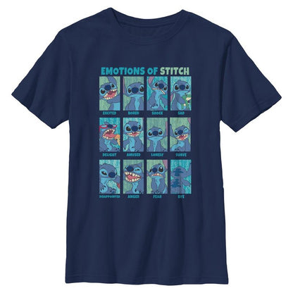 Boy's Lilo & Stitch Emotions of 626 T-Shirt