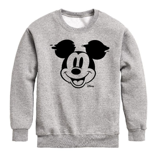 Boys' - Disney - Mickey & Friends Graphic Long Sleeve Fleece Sweatshirt