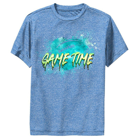 Boy's Lost Gods Game Time Football Splash Performance Tee