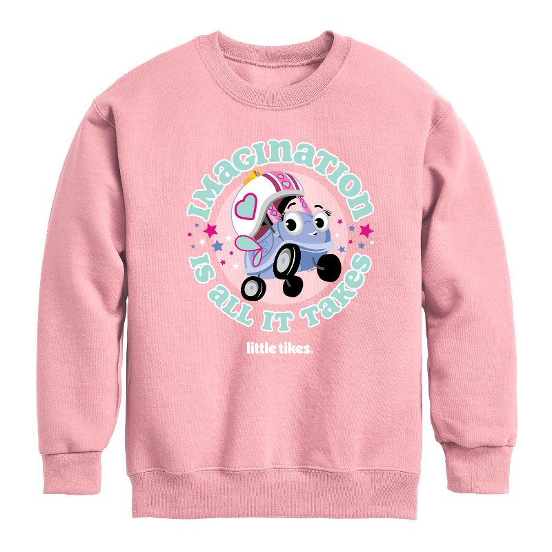 Boys' - Little Tikes - Imagination Is All It Takes Graphic Long Sleeve Fleece Sweatshirt