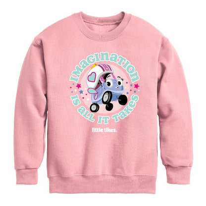 Boys' - Little Tikes - Imagination Is All It Takes Graphic Long Sleeve Fleece Sweatshirt