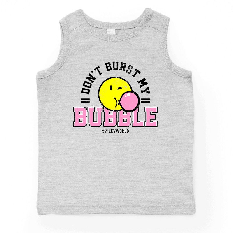 قميص بدون أكمام للشباب من The Juniper Shop SmileyWorld Don't Burst My Bubble