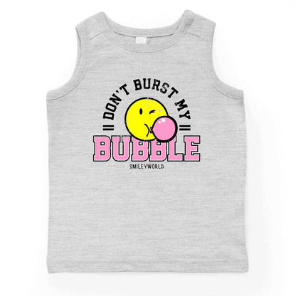 قميص بدون أكمام للشباب من The Juniper Shop SmileyWorld Don't Burst My Bubble