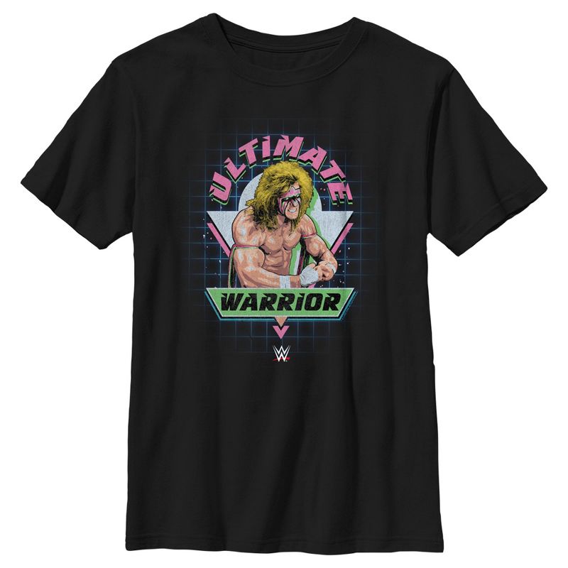 تي شيرت WWE Ultimate Warrior Retro Logo للأولاد