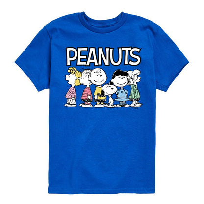 تي شيرت جرافيكي بأكمام قصيرة من Peanuts للأولاد - Peanuts Crew