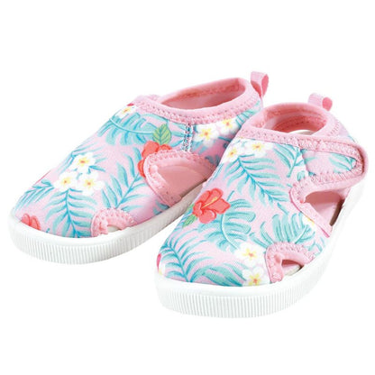 Hudson Baby Infant, Toddler and Kids Girl Sandal and Water Shoe, Hawaiian Print