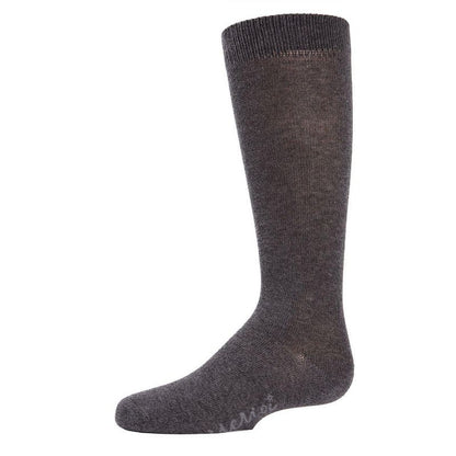 Memoi Kids' Basic Cotton Blend Knee High Socks (Part 2)