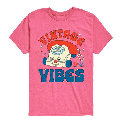Boys' - Fisher-Price - Vintage Vibes Phone Short Sleeve Graphic T-Shirt