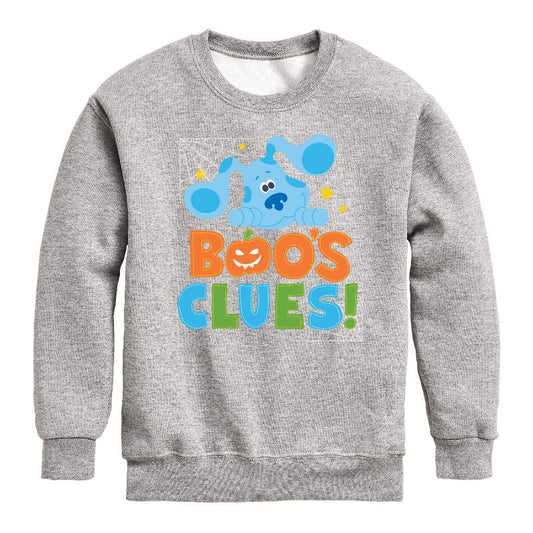 Boys' - Blue's Clues & You! - Boo's Clues Graphic Long Sleeve Fleece Sweatshirt