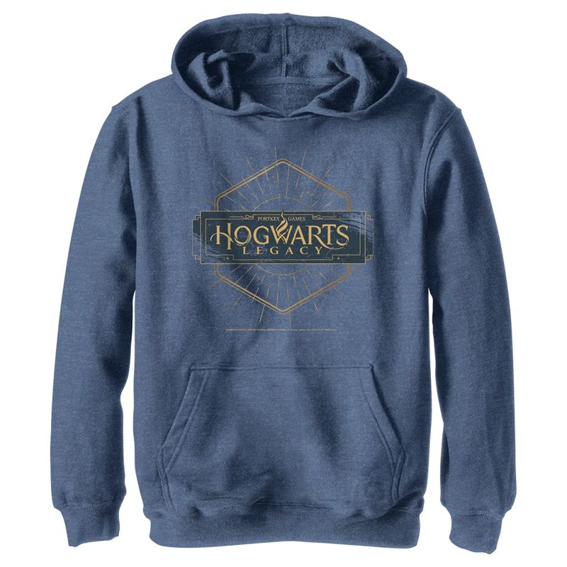 هودي بشعار آرت ديكو صغير من Hogwarts Legacy للأولاد