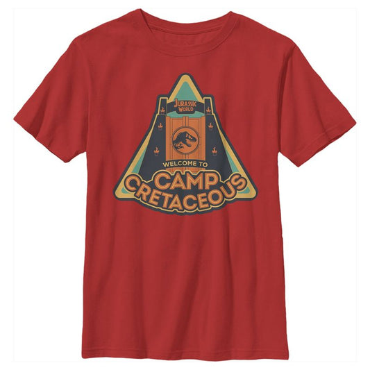 Boy's Jurassic World: Camp Cretaceous Welcome Gate T-Shirt