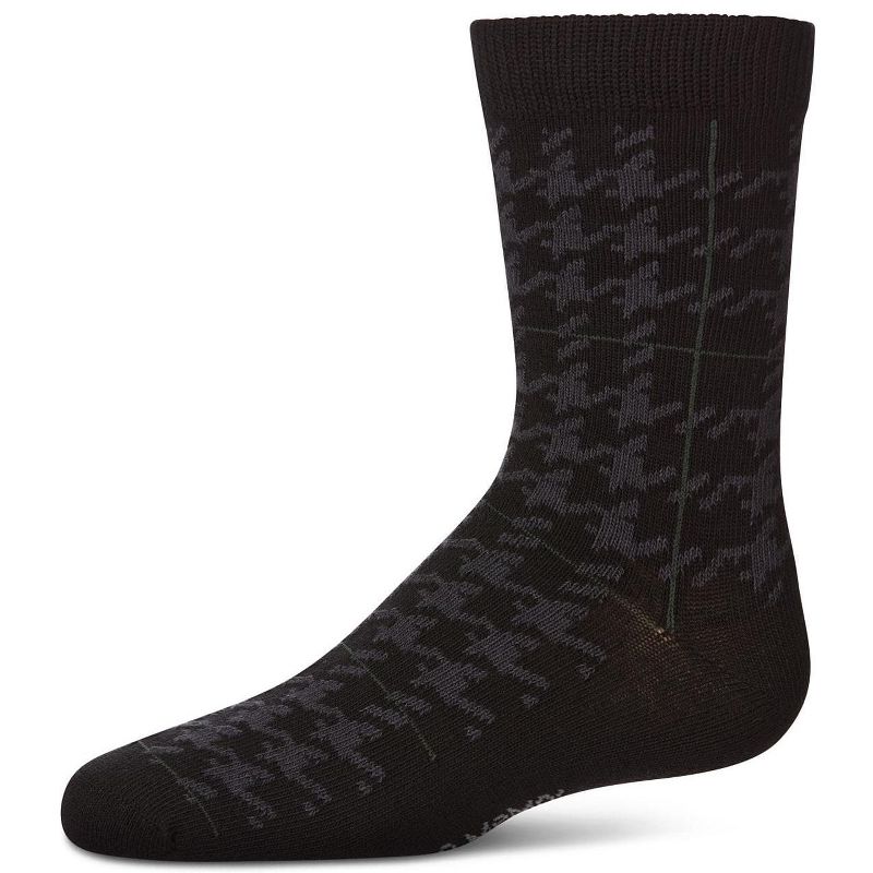 Memoi Boys' Hounds Plaid Dress Socks