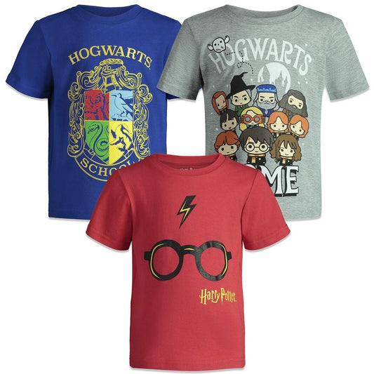Harry Potter 3 Pack Pullover T-Shirts