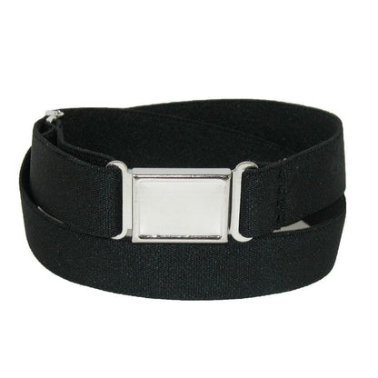 CTM Kids' Elastic Stretch Adjustable Belt with Magnetic Buckle