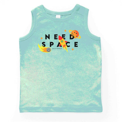 بلوزة بدون أكمام للشباب من مجموعة ذا جونيبر شوب سمايلي وورلد نيد سبيس