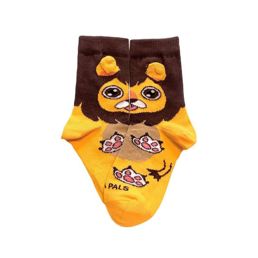 A Happy Lion Sock - from the Sock Panda (Ages 3-7)