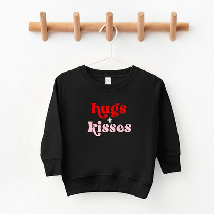 The Juniper Shop Hugs And Kisses Youth Ultra-Soft Graphic Sweatshirt