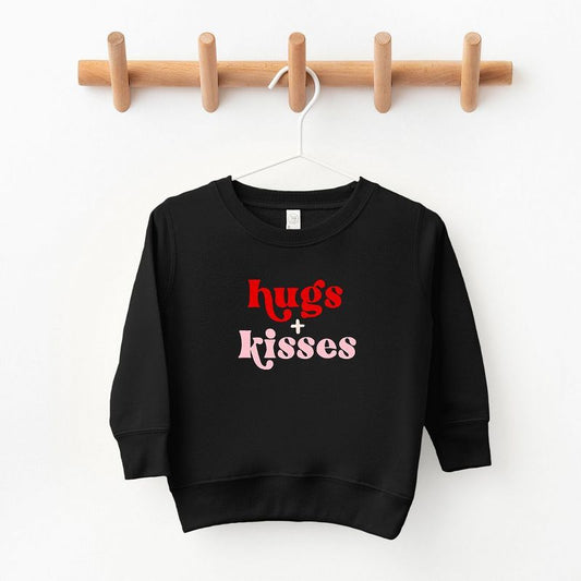 The Juniper Shop Hugs And Kisses Youth Ultra-Soft Graphic Sweatshirt