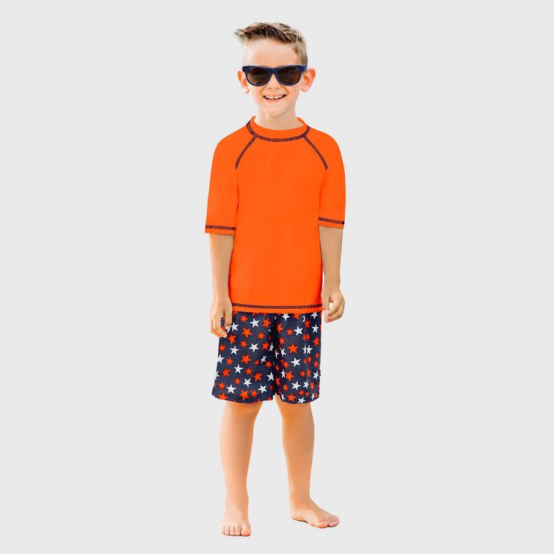 City Threads Boys UPF 50+ Short Sleeve Rashguard - USA-Made (Part 2)