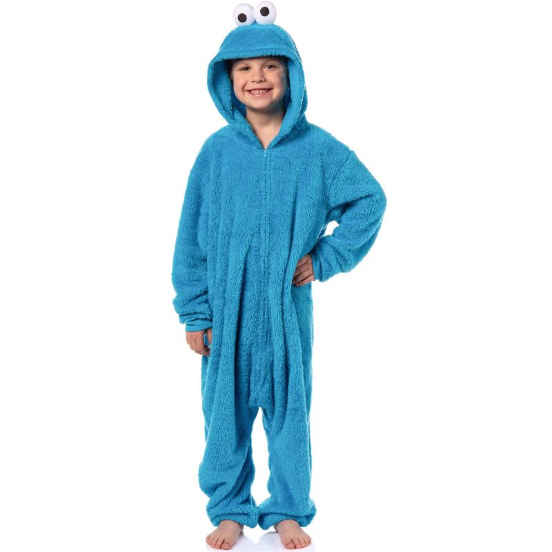 Sesame Street Boys' Character Union Suit Kigurumi 1PC Pajama