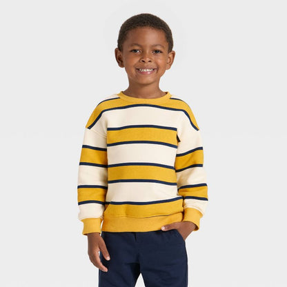 Toddler Boys' Fleece Crew Sweatshirt - Cat & Jack™