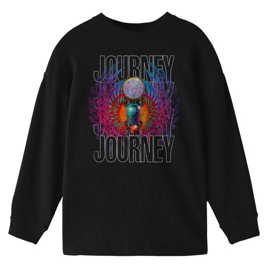 Journey Boys Black Crew Neck Long Sleeve Sweatshirt