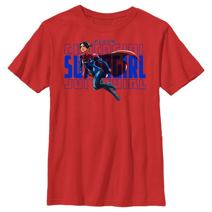 Boy's The Flash Supergirl Sky Flight T-Shirt
