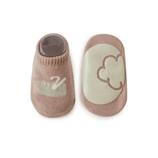 MyKids-Usa Kids Girl Embroidered Pattern Non-Slip Floor Soft Socks