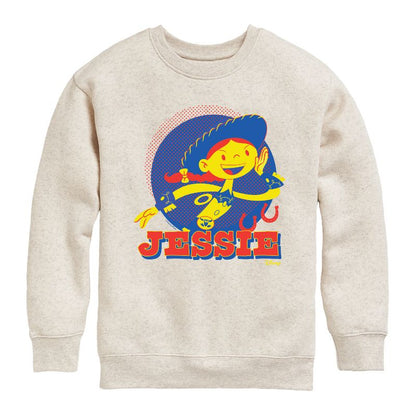 Boys' - Disney - Jessie Graphic Graphic Long Sleeve Fleece Sweatshirt