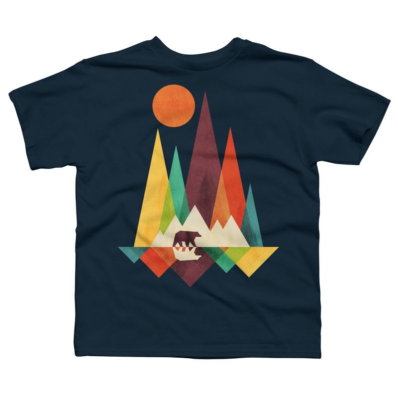 تي شيرت بتصميم الدب الجبلي من راديومود للأولاد