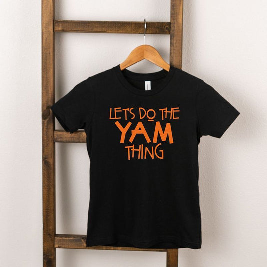 تي شيرت شبابي بأكمام قصيرة من Juniper Shop Let's Do The Yam Thing