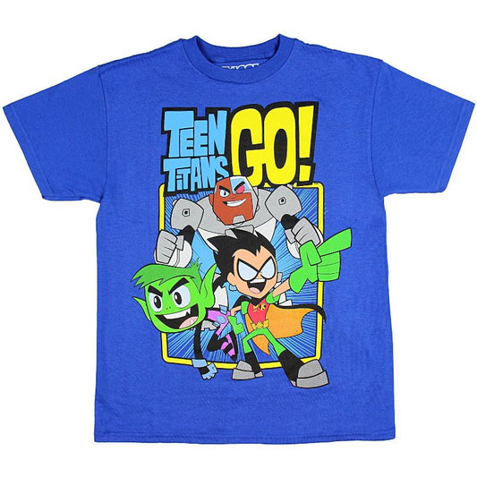 Seven Times Six Teen Titans GO! Boys' Terrific Trio T-Shirt