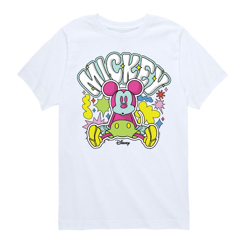 Boys' - Disney - Mickey Mouse Short Sleeve Graphic T-Shirt